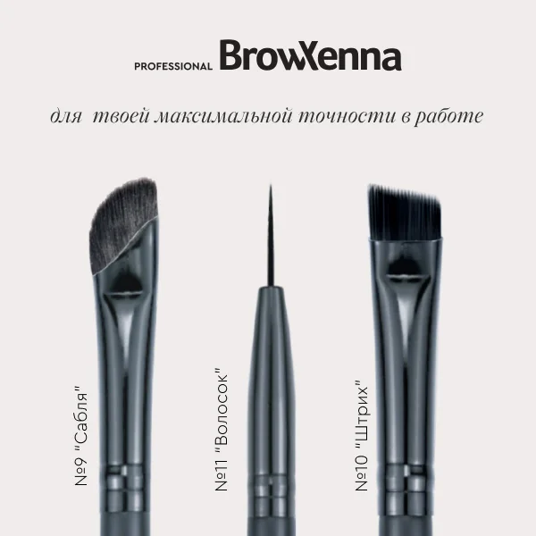 Совершенные кисти для бровей  BrowXenna