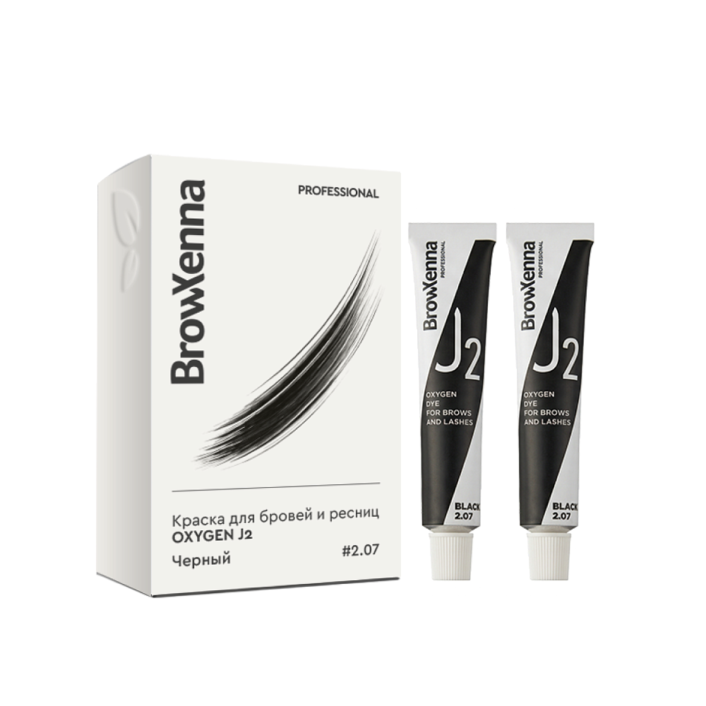 Краска для бровей и ресниц BrowXenna® OXYGEN J2, 2 шт. - детальное фото