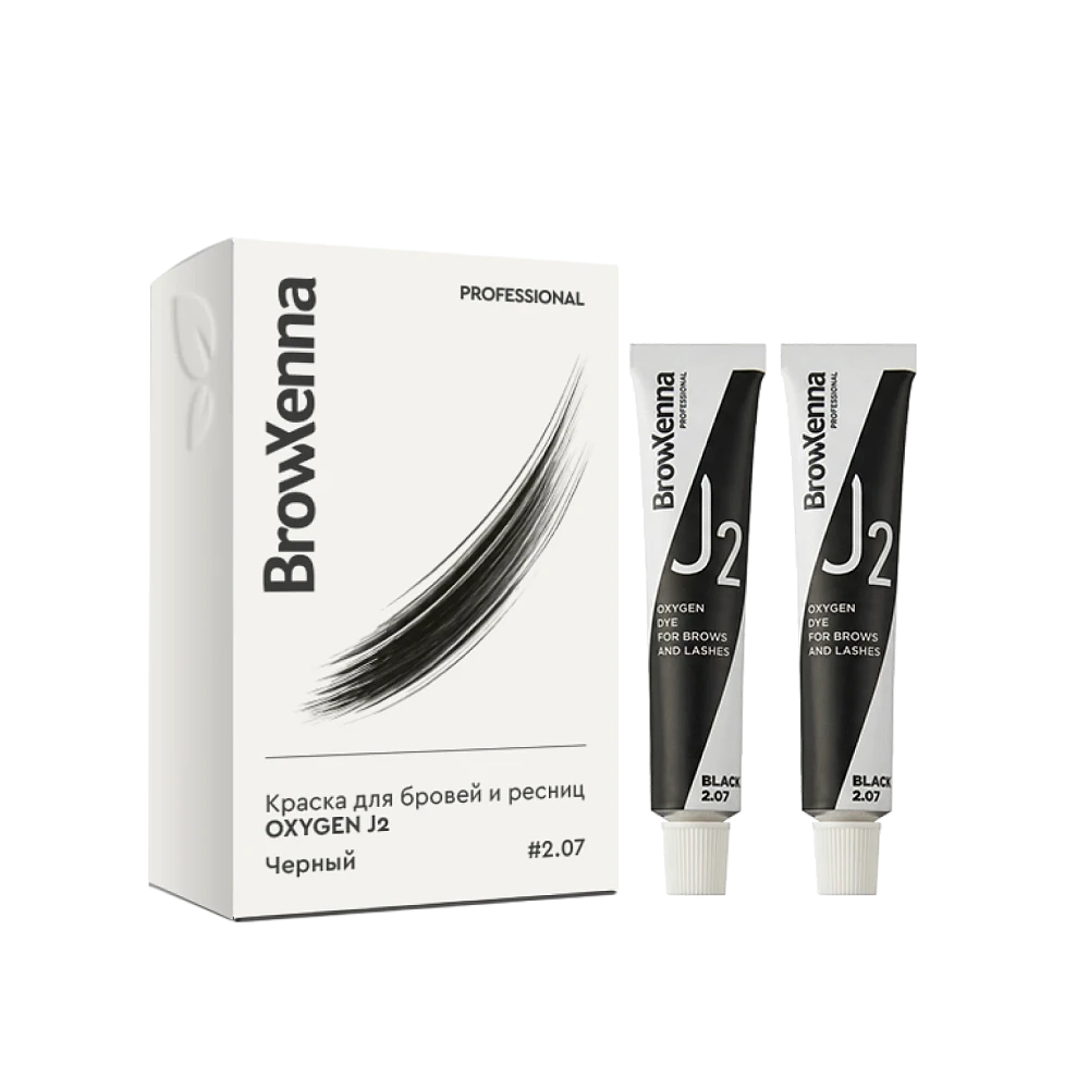 Краска для бровей и ресниц BrowXenna® OXYGEN J2, 2 шт. - детальное фото