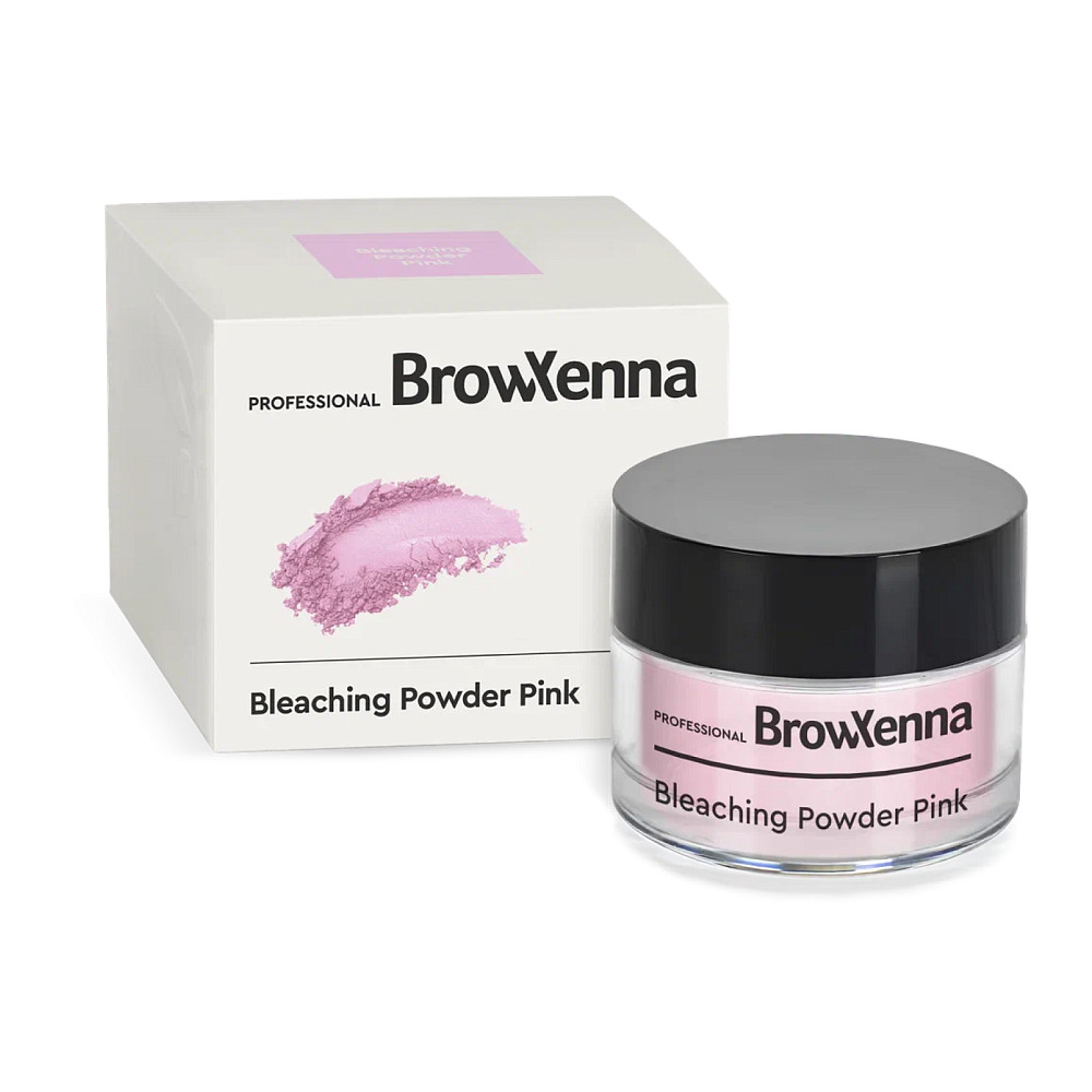 Средство осветления волос BrowXenna® Bleaching Powder Pink - детальное фото