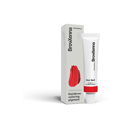 Пигмент прямого действия Насыщенный красный RainBrow Coloring BrowXenna®