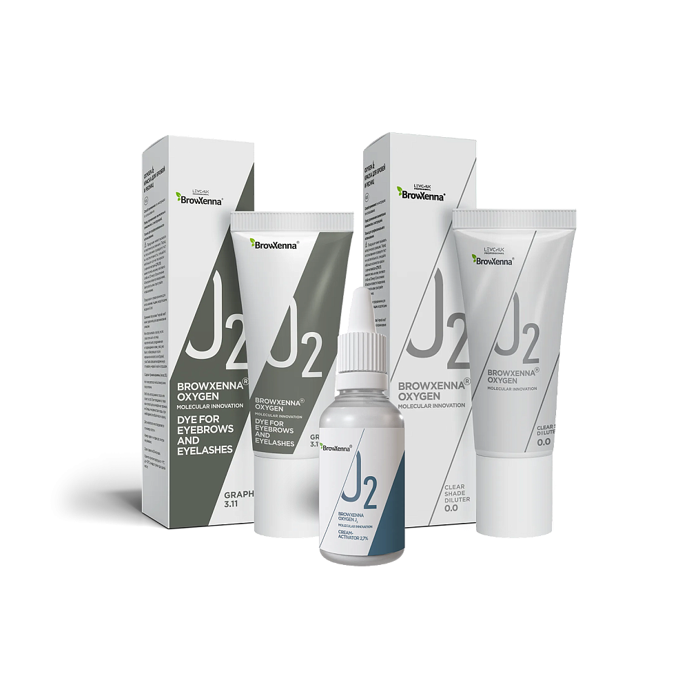 Набор для окрашивания с Дилютером BrowXenna - детальное фото