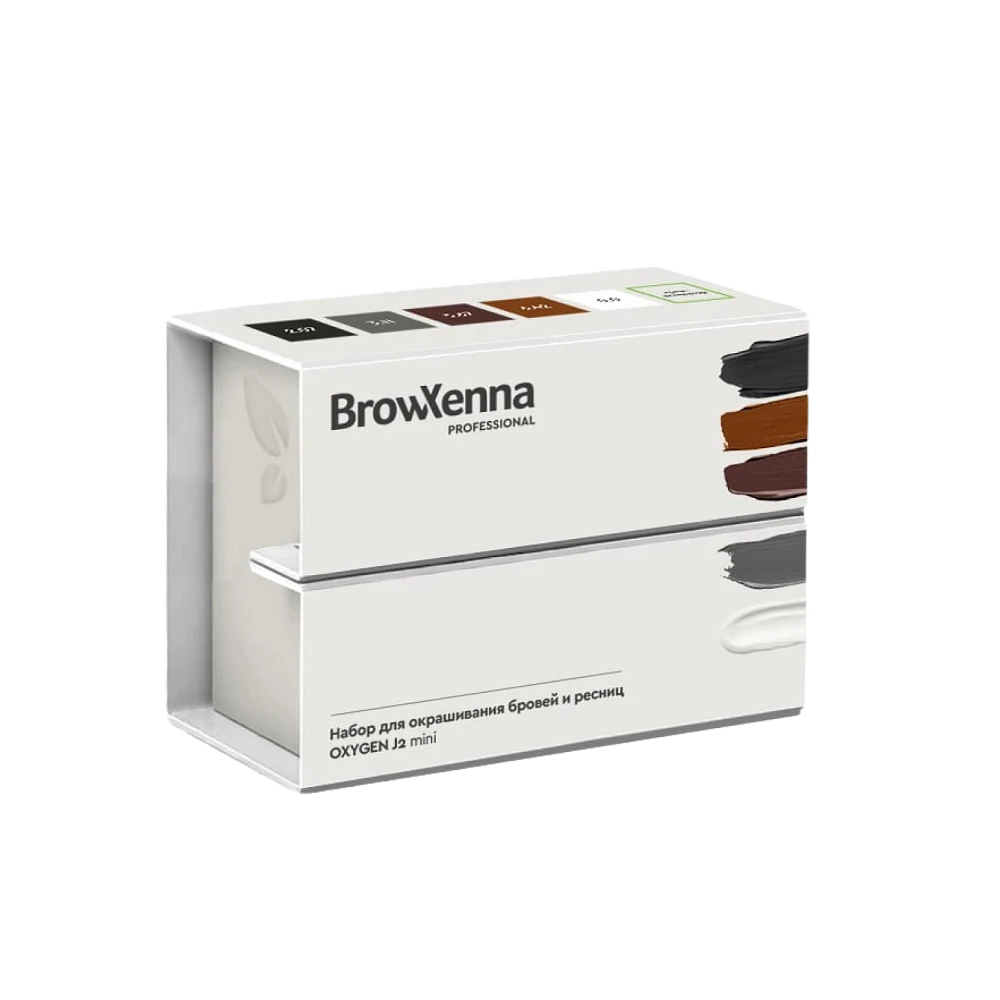 Набор для окрашивания бровей и ресниц  OXYGEN J2 mini, BrowXenna® - детальное фото