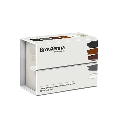 Набор для окрашивания бровей и ресниц  OXYGEN J2 mini, BrowXenna®