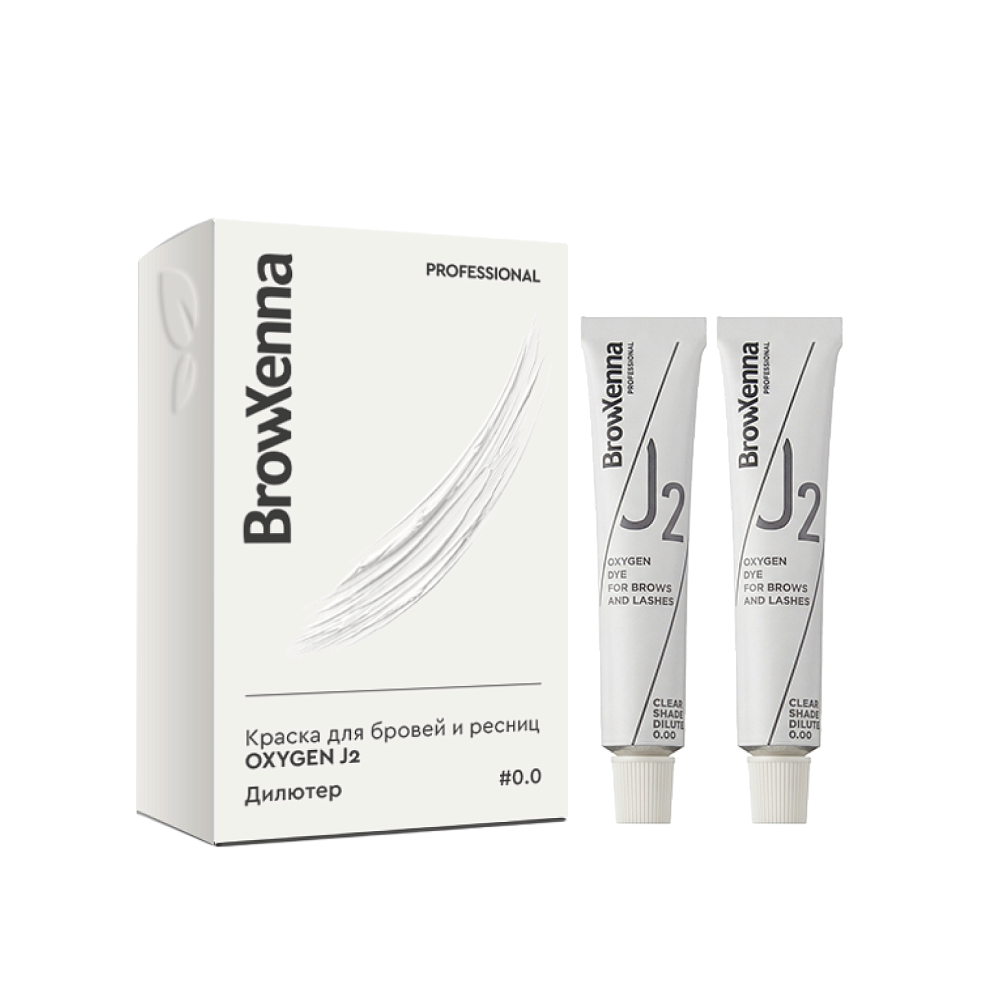 Краска для бровей и ресниц BrowXenna® OXYGEN J2, 2 шт. - детальное фото