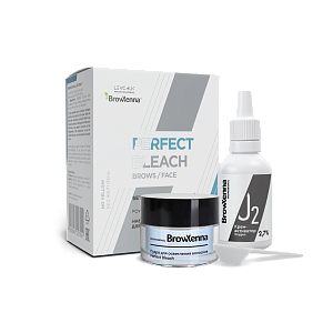 Профессиональный набор средств для осветления волосков Perfect Bleach, BrowXenna®