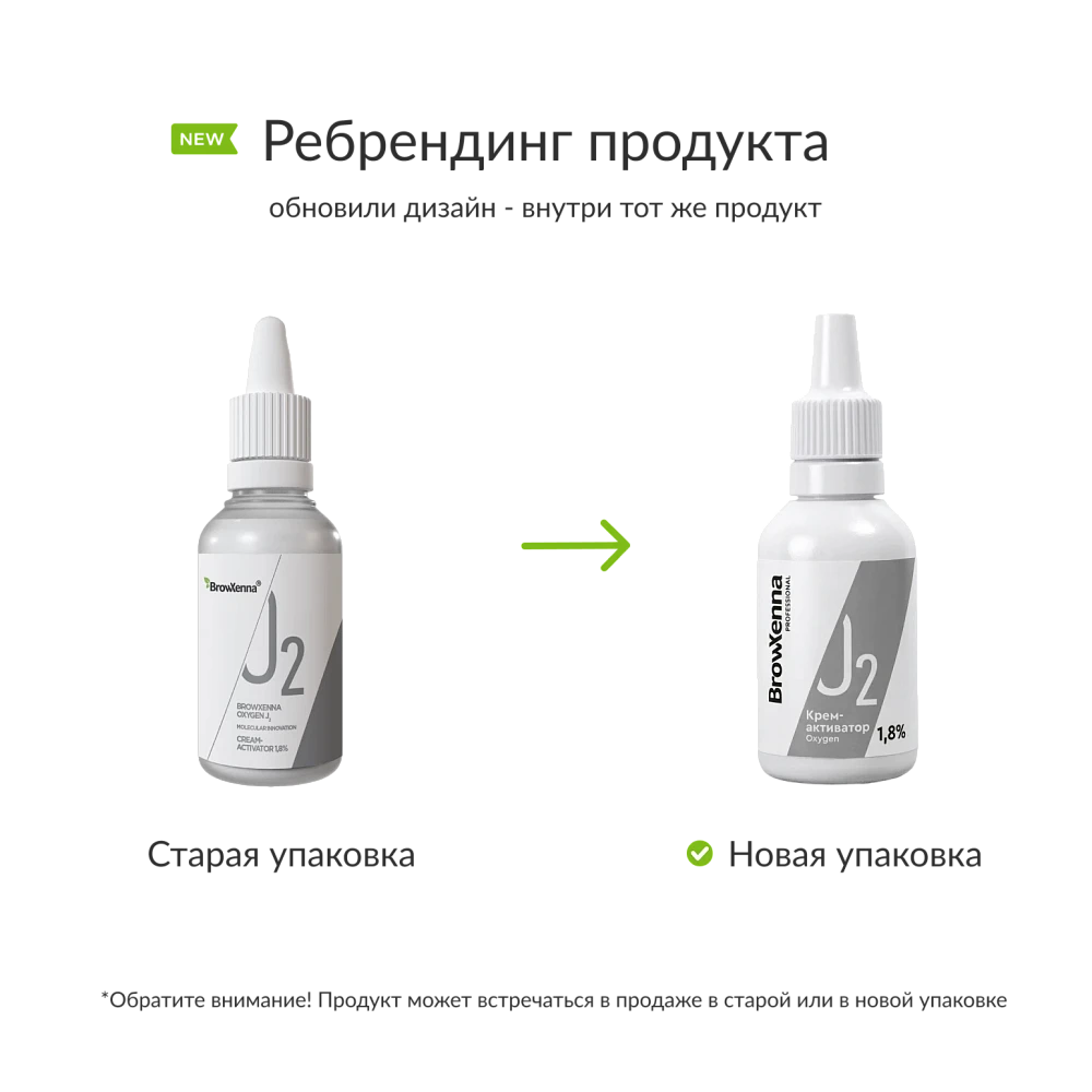 Крем-активатор 1,8% OXYGEN J2 - детальное фото