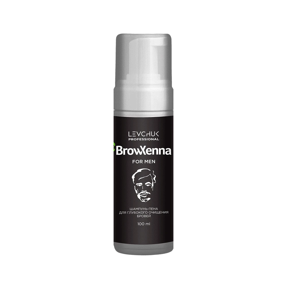 Шампунь-пена для глубокого очищения бровей BrowXenna® for Men - детальное фото