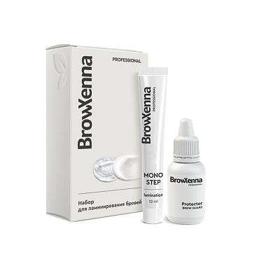 Набор для ламинирования бровей Lami Brow Kit, Mono Step&Protector, BrowXenna®