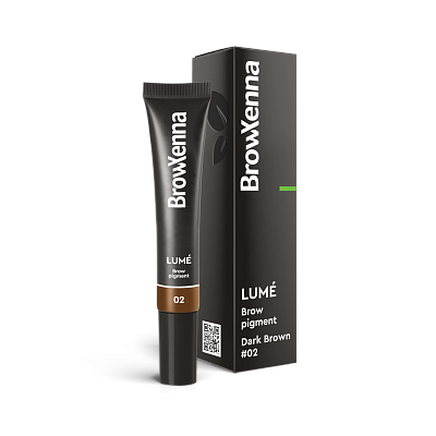 Тинт для бровей гелевый Lume 02, Dark Brown 15мл