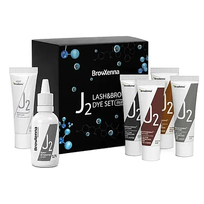 Набор для окрашивания бровей и ресниц BrowXenna® OXYGEN J2 mini