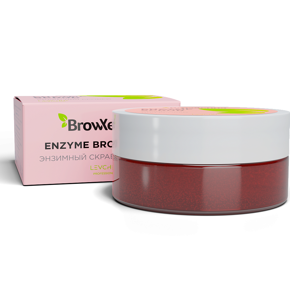 Энзимный скраб для бровей, Enzyme scrub BrowXenna® - детальное фото
