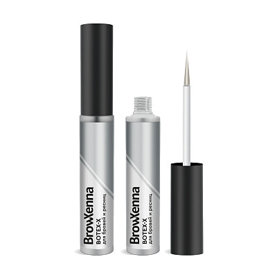 Ухаживающее средство для бровей и ресниц BrowXenna®, Botex-X, 7 мл.