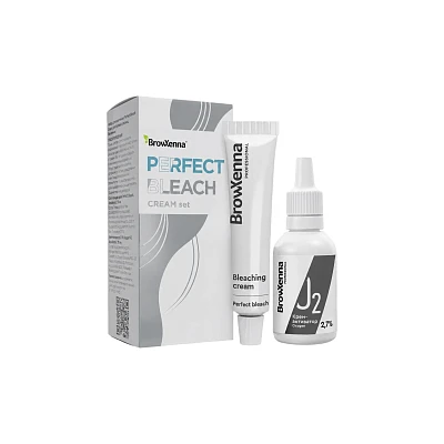 Профессиональный набор крем для осветления бровей Perfect Bleach, BrowXenna®
