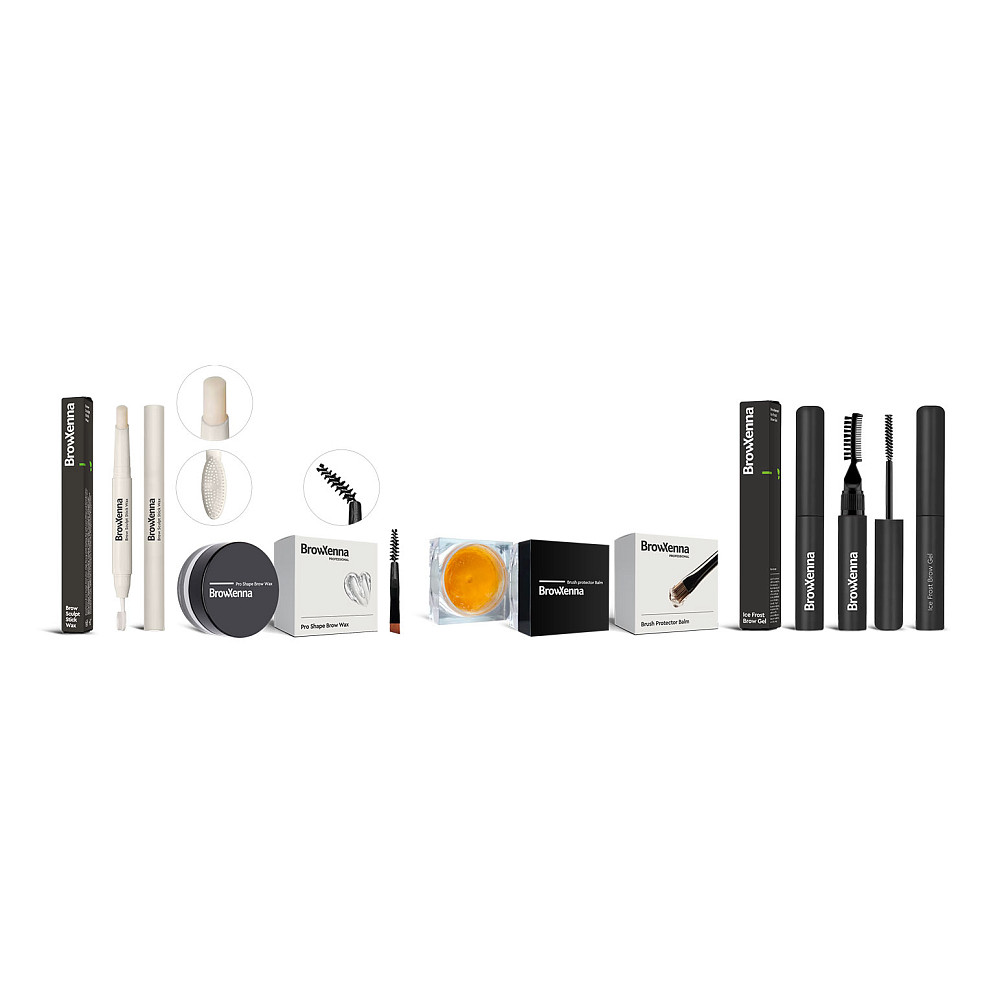 Профессиональный Воск для Моделирования и Формирования Бровей Pro Shape Brow Wax, BrowXenna - детальное фото